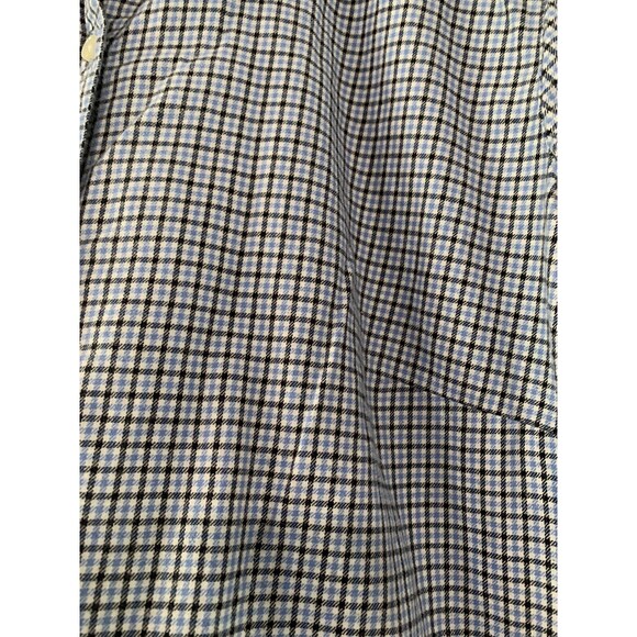 Eddie Bauer Long Sleeve Blue Flannel Plaid Collar Shirt Woman’s Size Large - Picture 4 of 5